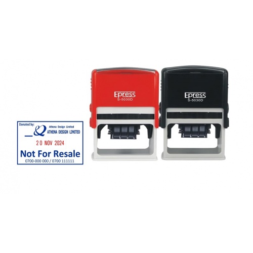 Rectangular Dater Stamp for Professional Date Marking