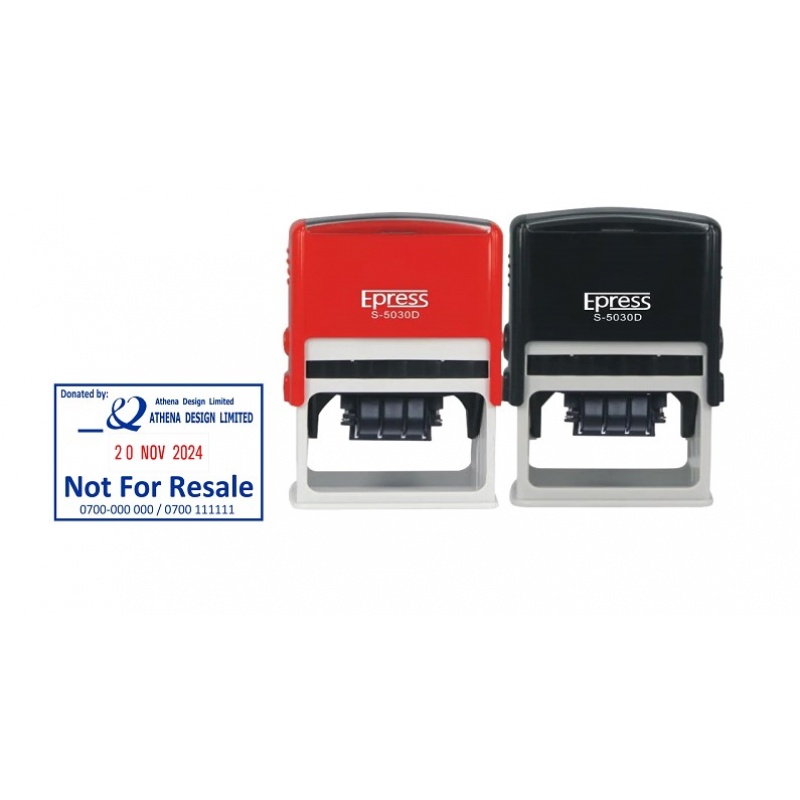 Rectangular Dater Stamp for Professional Date Marking